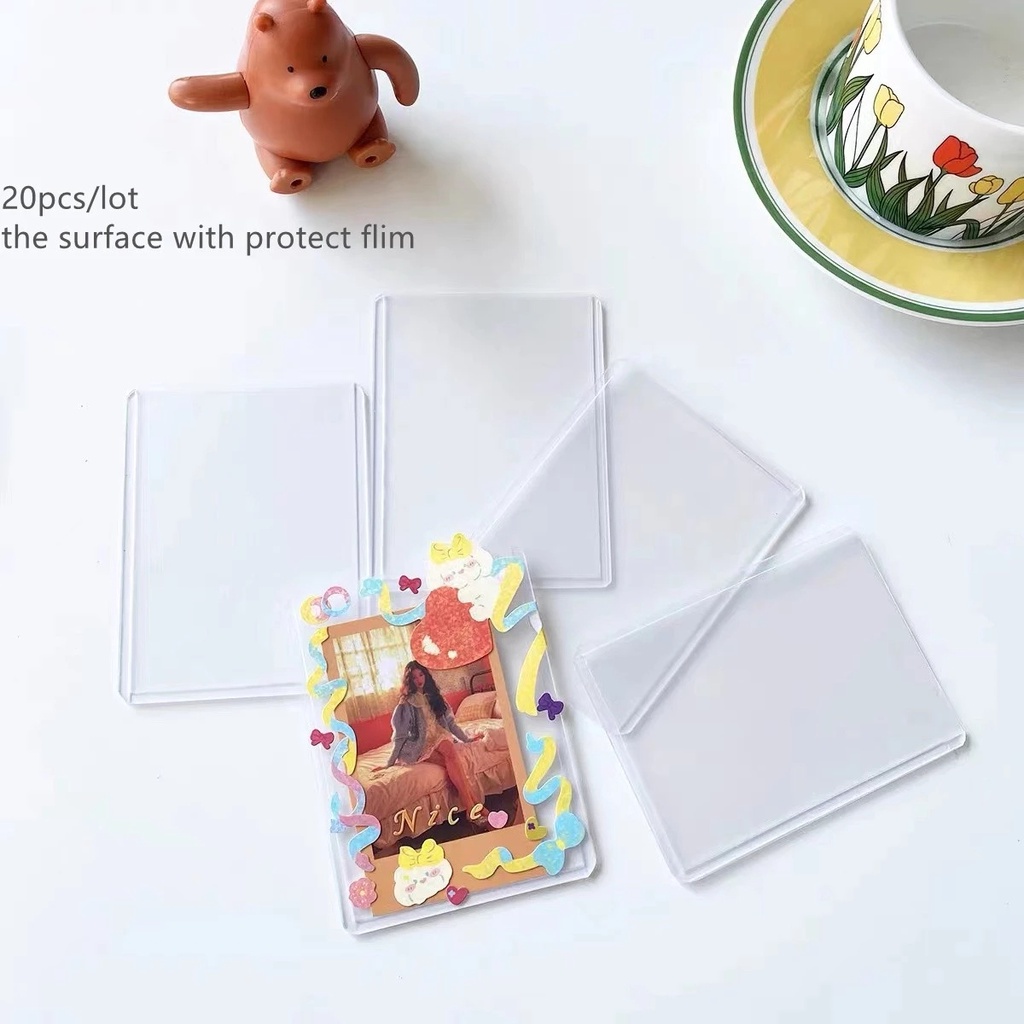 พรีเมี่ยม ใส นิ่ม การ์ดเกม เคสป้องกัน / สากล ทนทาน กันน้ํา ที่ใส่บัตร / ใส แข็ง พลาสติก การ์ด ปลอก / คุณภาพสูง HD ฟิล์ม PVC ที่ใส่บัตร