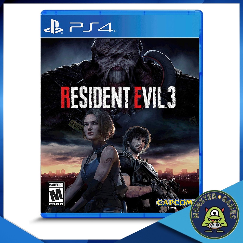 Resident Evil 3 Ps4 Game แผ่นแท้มือ1!!!!! (Biohazard 3 Ps4)