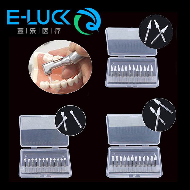 ชุดเครื่องมือทันตกรรมเซรามิก 2.35 มม. 12 ชิ้น ต่อกล่อง สําหรับเครื่องมือทันตกรรม