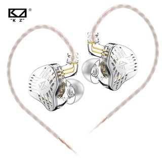 ใหม่ Kz Eds หูฟังอินเอียร์ไดนามิก Hifi ตัดเสียงรบกวน Kz Zex Zsn Pro Zas Edx Mt1 Ta Ta2 Edxpro Zst