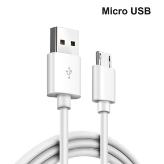 สายชาร์จ Micro Usb ซิงค์ข้อมูล 1 เมตร 2 เมตร 3 เมตรทนทานกับโทรศัพท์ Android สําหรับ Samsung Huawei