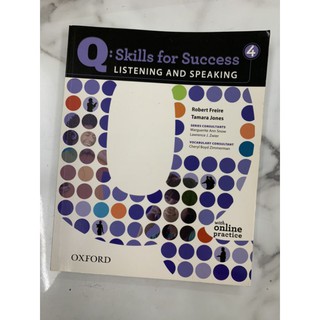 หนังสือเรียนภาษาอังกฤษ Skilss for success listening and speaking