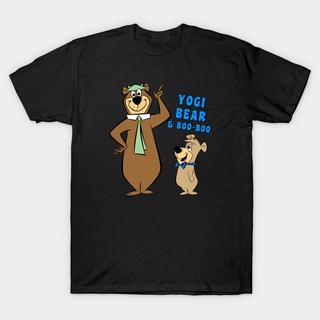 ฤดูร้อนใหม่สไตล์ขายร้อนผู้ชายเสื้อยืด Yogi Bear Boo Boo tshirtS-5XL