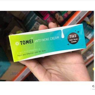 Tomei​ Anti​  Acne​ Cream​ โทเมอิ​ แอนตี้​ แอคเน่ ครีม​แต้มสิว ขนาด​ 5​ กรัม