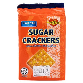 ฮั่วไถ่แครกเกอร์เคลือบน้ำตาล 180กรัม Hua Tai Cracker with sugar coated 180g.