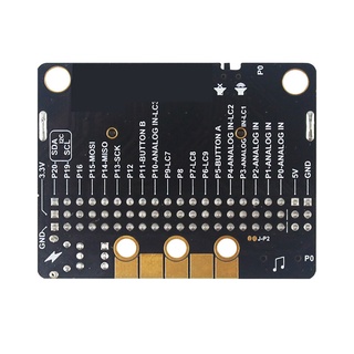 Dinghingxi1 บอร์ดขยาย Microbit IO BIT V2.0 Micro:Bit อะแดปเตอร์แนวนอน