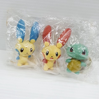 3.5 cm Mini Figurine Action Figure Pocket Monster Pikachu Set of 3 ตุ๊กตาโมเดล โปเกมอน ฟิกเกอร์ ชุด 3 ลาย