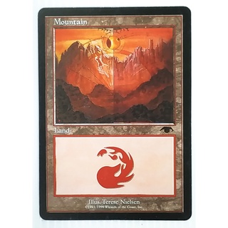 MTG Card Black Core - Vintage Set - Land - Mountain (Magic: The Gathering - English Proxy Card)