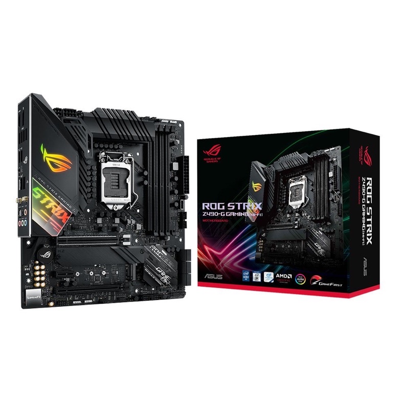 [มือสองใช้เพียง6เดือนประกันเหลือ2ปีครึ่ง]Asus Mainboard ROG STRIX Z490-G GAMING (Wi-Fi) LGA 1200[สั่