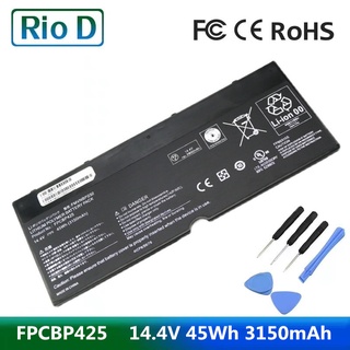 FPCBP425 FMVNBP232  14.4V 45Wh 3150mAh Laptop Battery For Fujitsu Lifebook U745 T935 T904U Series FPB0315S