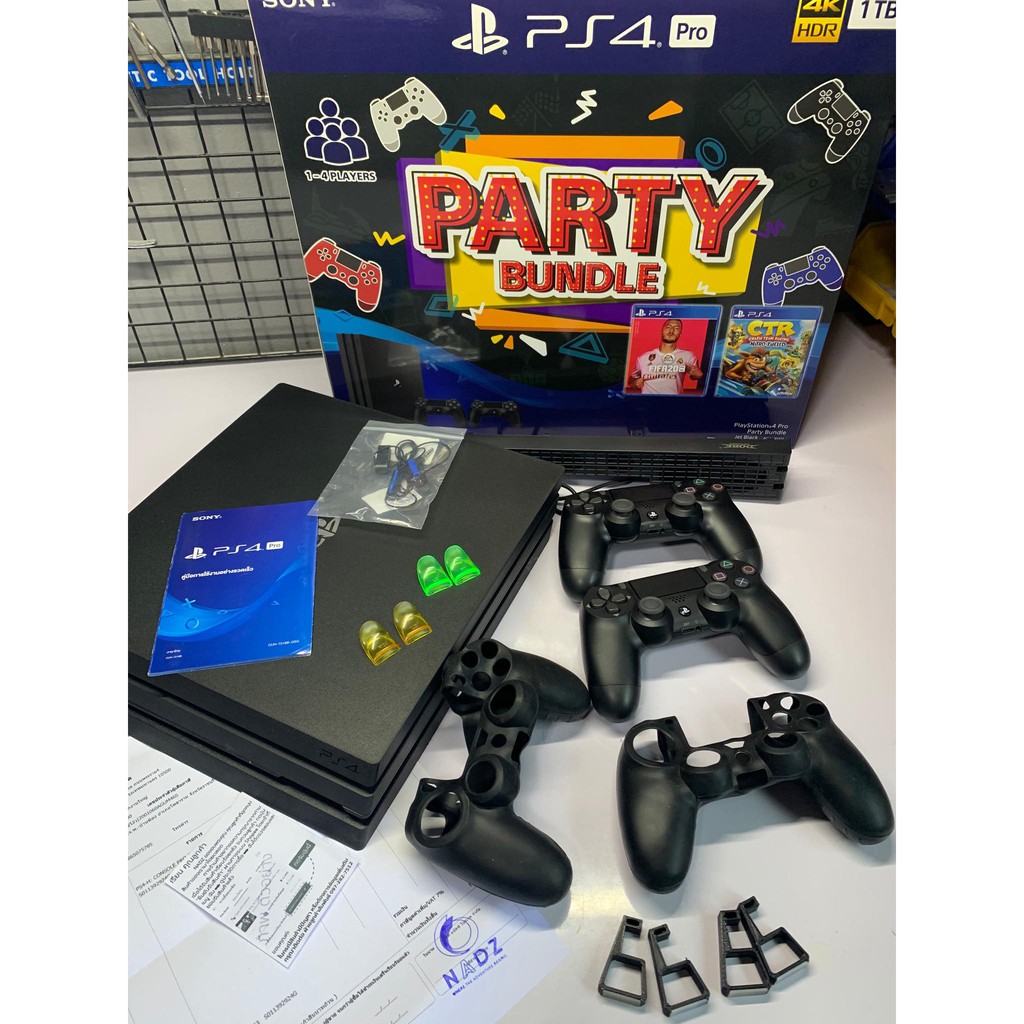 PS4 PRO | 1TB | Party 2 Bundle | ประกันศูนย์โซนี่ไทย +ของแถมเพียบ