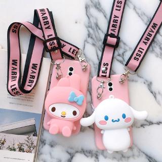 เคสโทรศัพท์มือถือพิมพ์ลาย Melody Cinnamoroll Dog สําหรับ Samsung S 8 S 9 S 10 Note 8 Note 9 Note 10 Pro