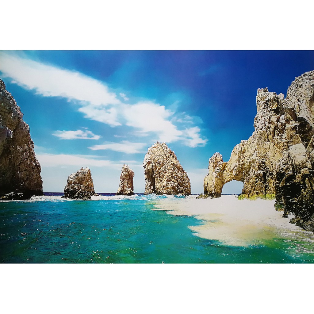 โปสเตอร์ รูปถ่าย ชายหาด วิว ธรรมชาติ Landscapes Nature POSTER 24”x35” Inch Baja California Cabo San 