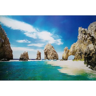 โปสเตอร์ รูปถ่าย ชายหาด วิว ธรรมชาติ Landscapes Nature POSTER 24”x35” Inch Baja California Cabo San Lucas