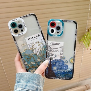 เคสโทรศัพท์มือถือแบบนิ่ม TPU ใส กันรอยเลนส์กล้อง ลายท้องฟ้ากลางคืน สําหรับ Xiaomi Mi 8 Lite 10T 11T 12 POCO M3 M4 X3 GT Redmi 9T 10C Note 6 7 8 9 10 11 Pro 9S 10S 11S | Dfc007