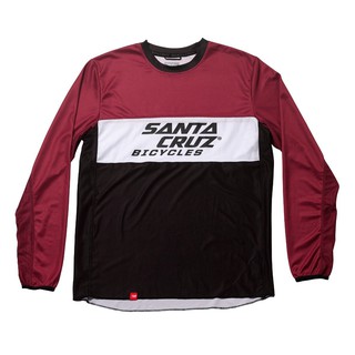 เสื้อยืดแขนยาว SANTA CRUZ MX Enduro Jersey Brick