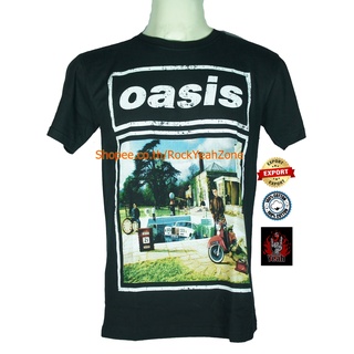 เสื้อวง Oasis เสื้อไซส์ยุโรป โอเอซิส PTA1491 เสื้อวงดนตรีร็อค เดธเมทัล