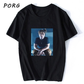 เสื้อยืด พิมพ์ลาย Rip Juice Wrld สไตล์ฮิปฮอป แฟชั่นฤดูร้อน สําหรับผู้ชายS-5XL