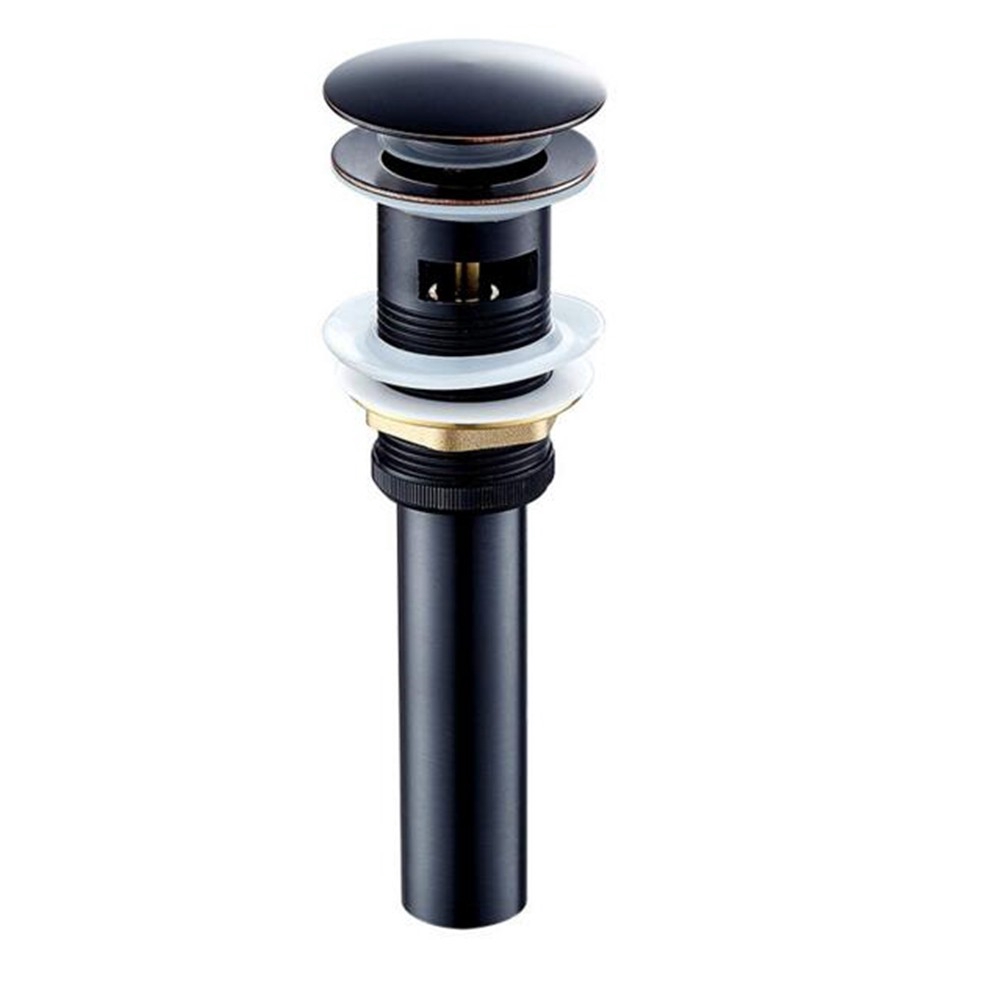 Bathroom Faucet Vessel Vanity Sink Pop Up Drain Stopper matte black
