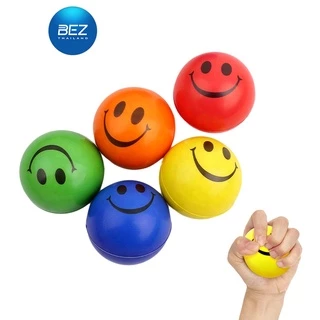 BEZ ลูกบอล บีบ บริหารมือ หน้ายิ้ม ลูกบอลบริหารมือ Stress Ball บอลกำมือ