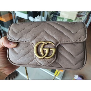 gucci marmont mini nude