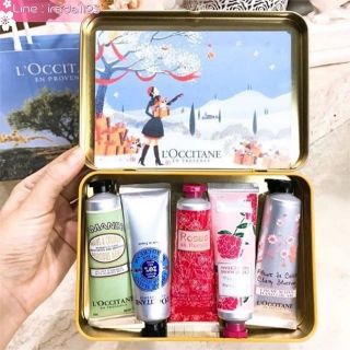 LOCCITANE HANDCREAM GIFT SET 30ML X 5 PCS ของแท้ ราคาถูก