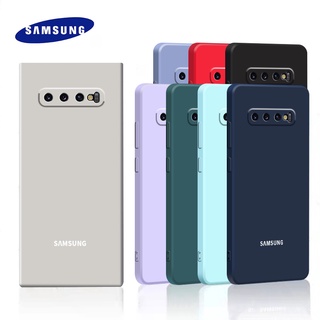 เคสโทรศัพท์ซิลิโคน แบบนิ่ม กันกระแทก สําหรับ Samsung Galaxy S10plus S10 S10E Galaxy S10+ S10 S10E lite