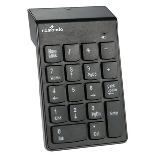 คีย์บอร์ดตัวเลขไร้สาย  Numeric keypad แป้นพิมพ์ตัวเลข ส่วนลด100 บาท โค้ด