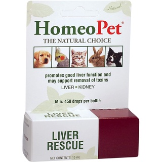 USA Liver Rescue บำรุงตับ สุนัข แมว นก กระต่าย สกัดจากธรรมชาติล้วน (ชนิดน้ำ 15 ml)