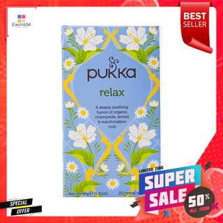 ดีกว่านี้มีอีกมั้ย ขายดีสุดๆ PUKKA              RELAX 20      BAGS 40G