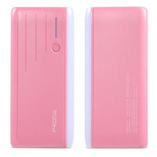 Remax Proda แบตสำรอง ความจุ 12000mAh 2 Port พร้อมไฟฉาย LED รุ่น TIME PPL-19