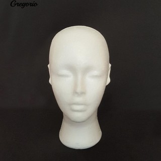 Gregorio โฟมผู้หญิง Mannequin Head Manikin รุ่น Cap Hat วิกผมร้านวางขาตั้งยืน