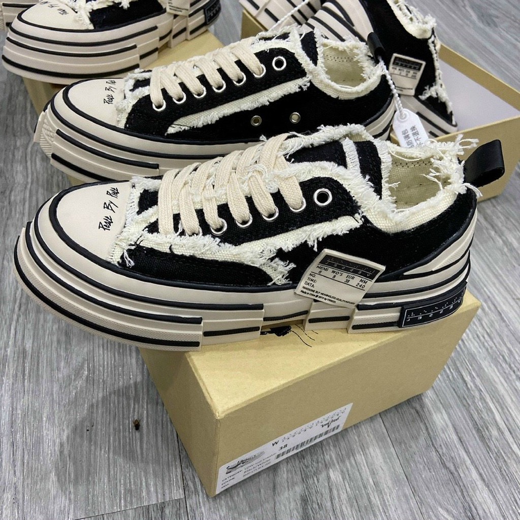 Xvessel รองเท้าผ้าใบผู้ชายและผู้หญิงเพิ่มความสูงอ่อนเยาว์และไดนามิก