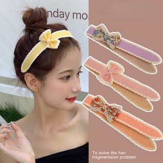 Hairband ใหม่ที่คาดผมแฟชั่นสําหรับเด็กผู้หญิงสีหวานและอเนกประสงค์