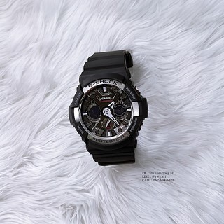 G-SHOCK รุ่น GA-200-1A นาฬิกาข้อมือ กันน้ำ ดีไซน์สวย มีสไตล์ ทนทาน ใช้งานได้นาน สินค้าคุณภาพ