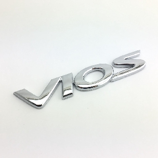 สติกเกอร์โลโก้ตัวอักษร ABS VIOS สําหรับตกแต่งรถยนต์ Toyota 1 ชิ้น