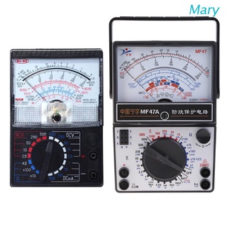 Mechanical Pointer Type Multimeter Measurement AC for DC Ohmmeter MF47/JO411 Tes