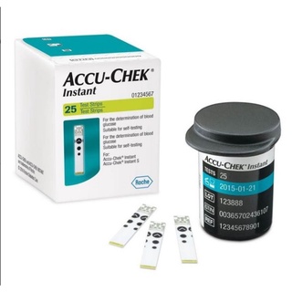 ACCU-CHEK INSTAN STRIP (25ชิ้น/กล่อง)