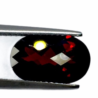 4.00 ct ตัดสับปะรด โกเมนแดง ธรรมชาติ Natural Red Garnet Oval Pineapple Cut For Fine Jewelry