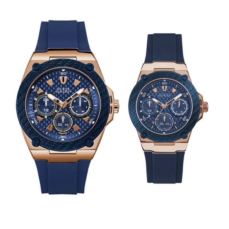 พร้อมสต็อก ！COD GUESS Original  W1049G2 W1094L2 Couple suit  นาฬิกาข้อมือชาย  watch men watch W1049G