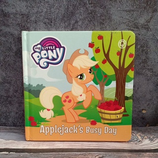 My little pony : Applejacks Busy Day. (Boardbook มือสอง )