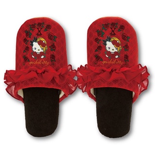 รองเท้าแตะใส่ในบ้าน Yoshikitty Slippers (Limited) สีแดง ขนาด 26 ซม. ไม่มีวางขายทั่วไป