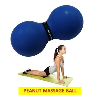 ลูกบอลนวด ทรงถั่ว คลายกล้ามเนื้อ นวดคลายจุด Peanut Rubber Massage Ball