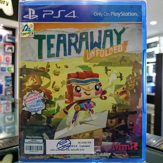 (ภาษาอังกฤษ,ปกไทย)​ มือ1 PS4 Tearaway Unfolded​ เกม​PS4​ แผ่น​PS4​ (เล่นกับ PS5 ได้ Only on Playstation PS4 Exclusive)