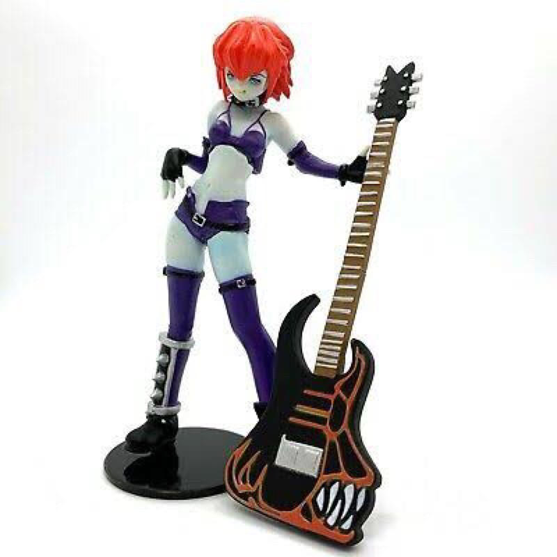 Vampire Savior ZABEL Blue Secret Guitar Mini Figure Yujin Anime Game Gashapon