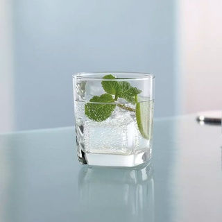 JJGLASS - (Ocean) B11010 Plaza - แก้วน้ำ เนื้อใส เหมาะสำหรับใส่เครื่องดื่ม ปริมาตร 295 มล.