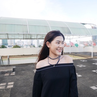 black shoulder top เสื้อปาดไหล่ เปิดไหล่