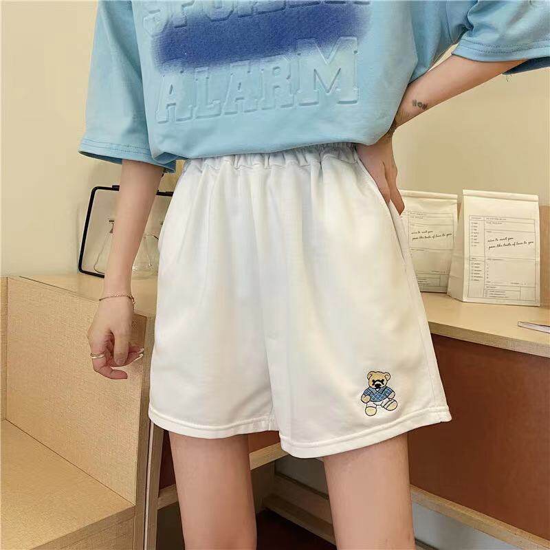 no 1 shop กางเกงขาสั้น ลายหมีน่ารักผ้าเนื้อดีใส่สบาย พร้อมส่งจ้า