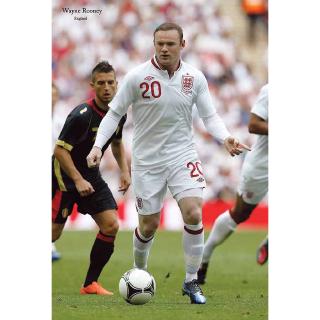 Wayne Rooney, โปสเตอร์นักเตะ นักฟุตบอล เวย์น รูนีย์