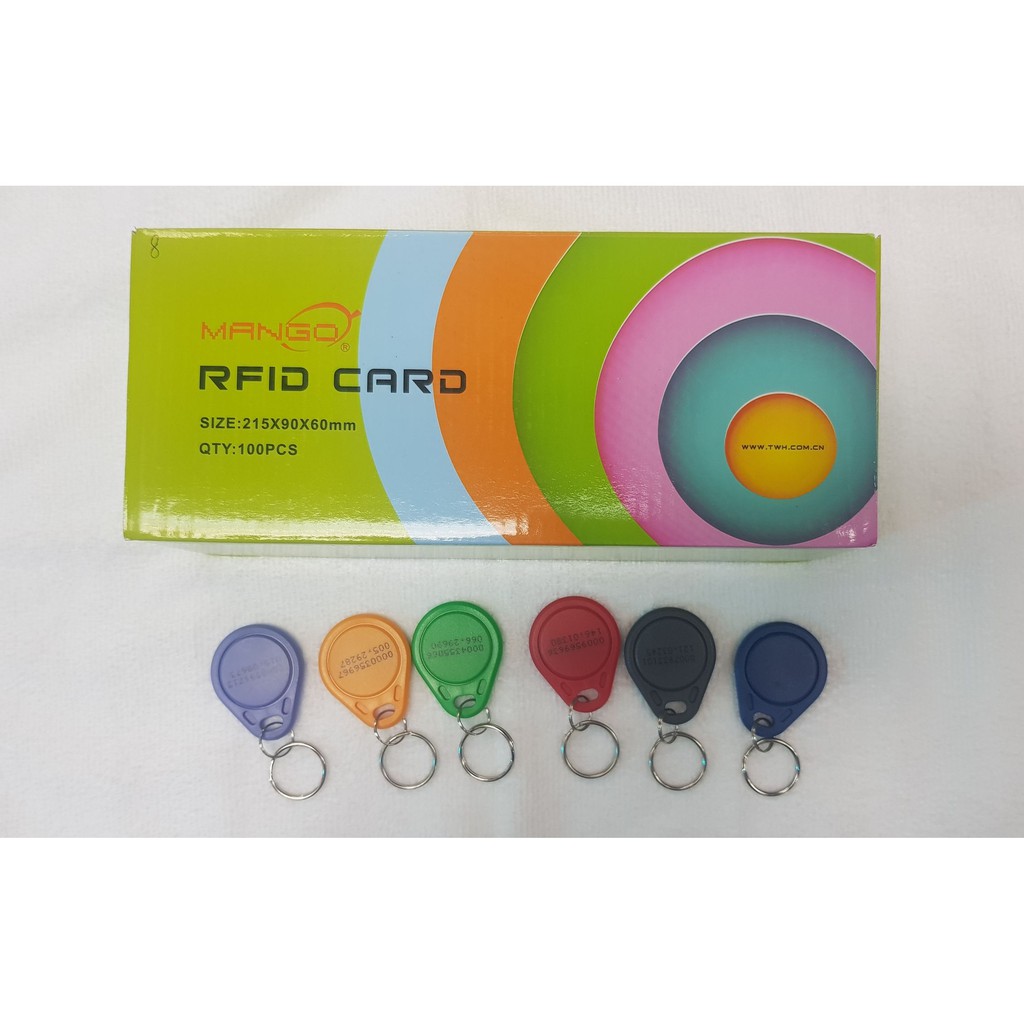 MANGO เหรียญคีย์การ์ด ยี่ห้อแมงโก้ ความถี่ 125Khz ดีที่สุดในตลาดตอนนี้ ชุดละ 25 เหรียญ